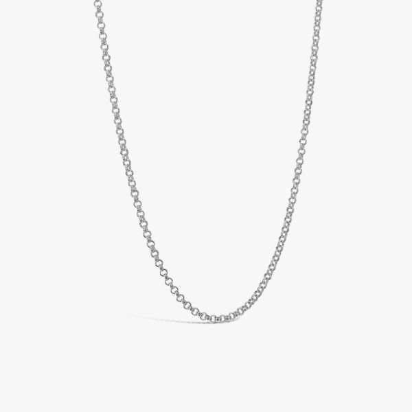 Chaine Arthus Bertrand Double Maille 70cm Argent