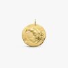 Médaille Arthus Bertrand Plume 25mm Vermeil