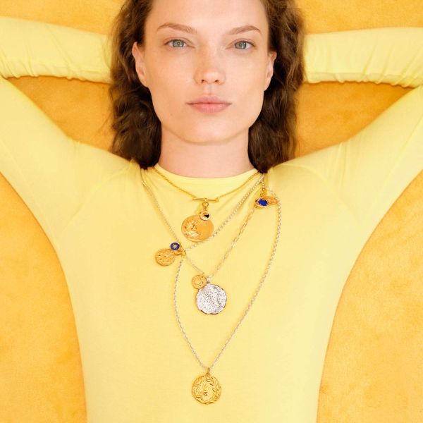 Médaille Arthus Bertrand La Renommee 36mm Vermeil