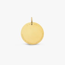Médaille Arthus Bertrand Cheval Satine 25mm Vermeil