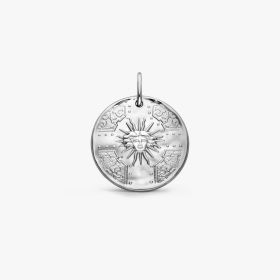 Médaille Arthus Bertrand Roi Soleil Satine 25mm Ar