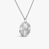 Médaille Arthus Bertrand Cheval Satine 25mm Argent