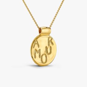Médaille Arthus Bertrand Amour 40mm Vermeil