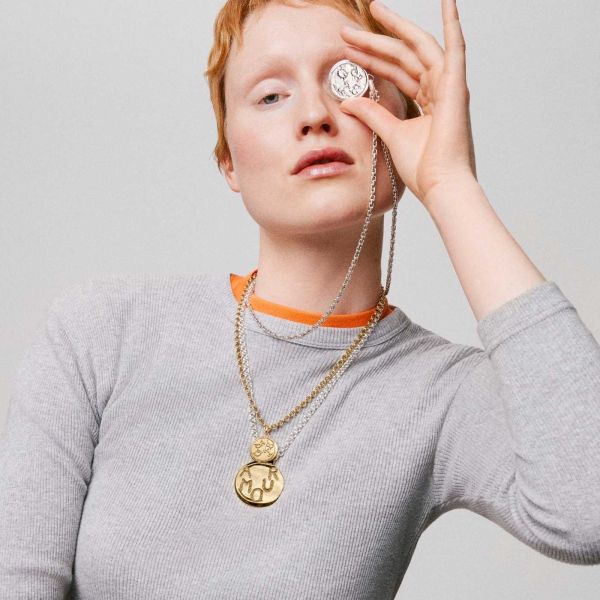 Médaille Arthus Bertrand Amour 40mm Vermeil