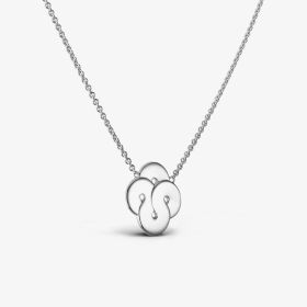 Collier Arthus Bertrand Enlace 42cm Argent