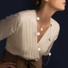 Collier Arthus Bertrand Enlace 42cm Argent