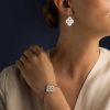 Bracelet Arthus Bertrand Enlace Chaine Arthus Bertrand 18cm Argent Rho