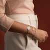 Bracelet Arthus Bertrand Enlace Chaine Arthus Bertrand 18cm Argent Rho