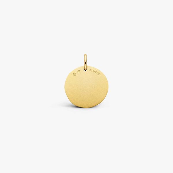 Médaille Arthus Bertrand Serrure 16mm Vermeil