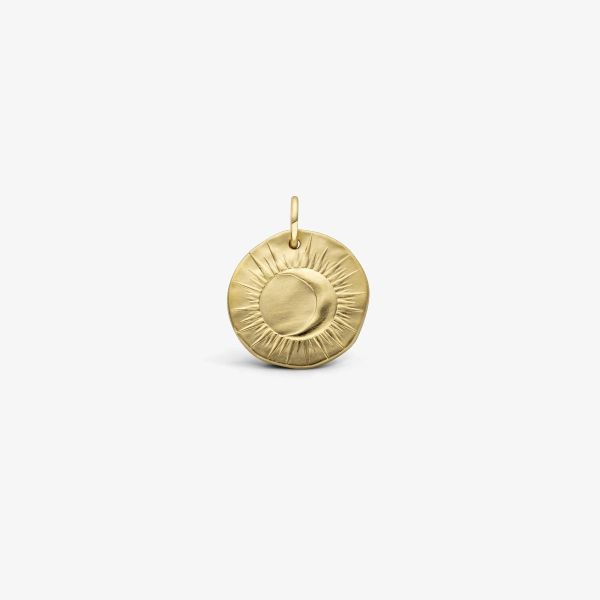 Médaille Arthus Bertrand Eclipse 16mm Vermeil Jaune