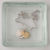 Collier Arthus Bertrand Trapeze Gm Anneau Ouvr 42cm Argent