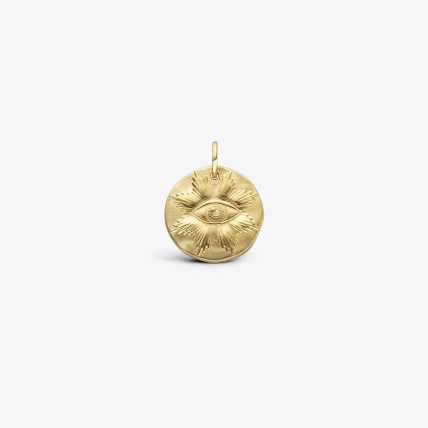 Médaille Arthus Bertrand Oeil 16mm Vermeil Jaune