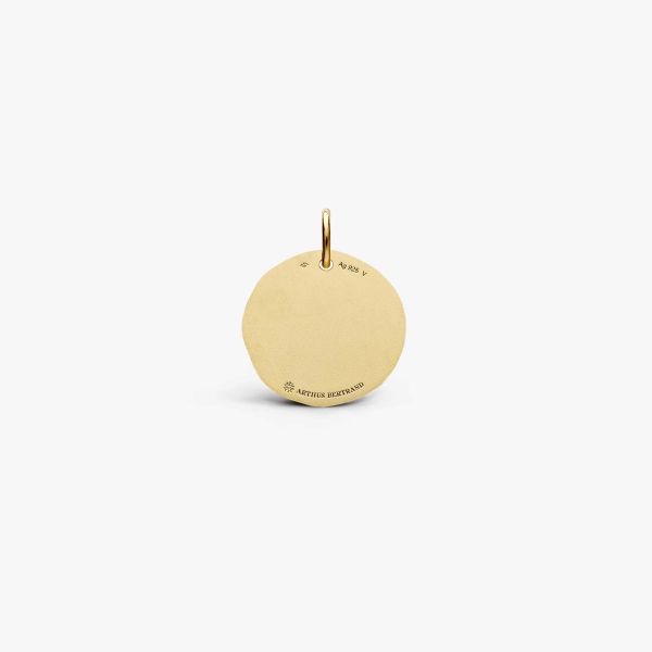 Médaille Arthus Bertrand Oeil 16mm Vermeil Jaune