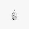 Médaille Arthus Bertrand Miraculeuse 17mm Or Blanc Poli