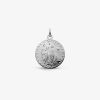 Médaille Arthus Bertrand Ange Gardien Or Blanc 18mm Poli