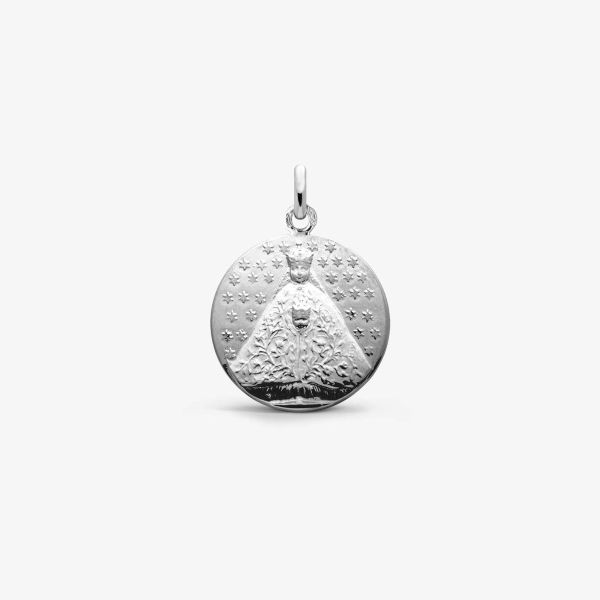 Médaille Arthus Bertrand Nd Du Puy 18mm Polie Or Blanc