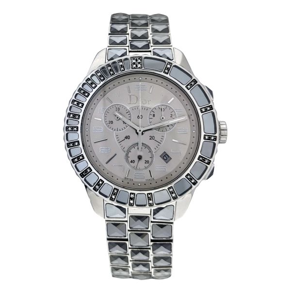 Montre Occasion DIOR Christal Quartz Acier Diamants