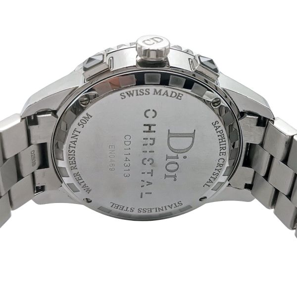 Montre Occasion DIOR Christal Quartz Acier Diamants