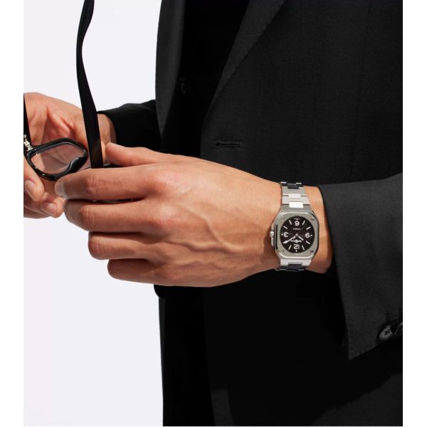 Montre BELL & ROSS BR05 Black Steel