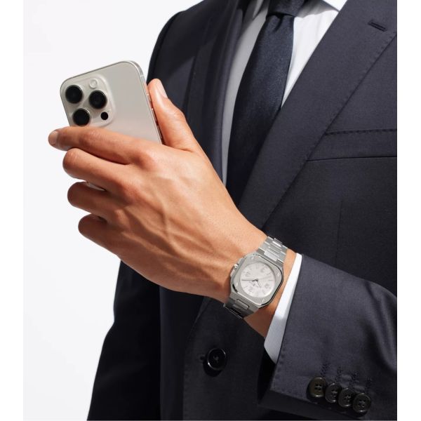 Montre BELL & ROSS BR05 36mm Mother of Pearl Steel
