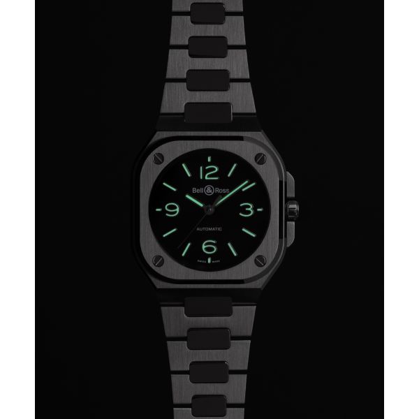 Montre BELL & ROSS BR05 Black Steel