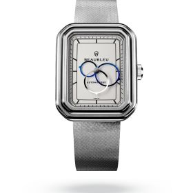 copy of Montre Beaubleu ECCE LYS Blanc bracelet acier