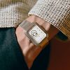 copy of Montre Beaubleu ECCE LYS Blanc bracelet acier