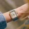 copy of Montre Beaubleu ECCE LYS Blanc bracelet acier