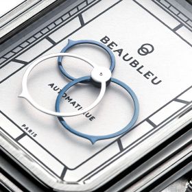 copy of Montre Beaubleu ECCE LYS Blanc bracelet acier