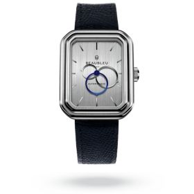 Montre Beaubleu Ecce Figura Vesperal Bracelet Cuir Bleu