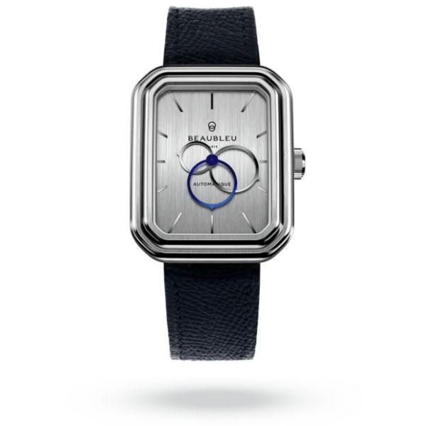 Montre Beaubleu Ecce Figura Vesperal Bracelet Cuir Bleu