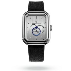Montre Beaubleu Ecce Figura Vesperal Bracelet Cuir Noir