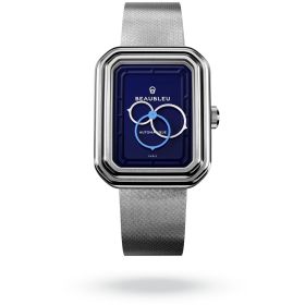 copy of Montre Beaubleu ECCE LYS Blanc bracelet acier