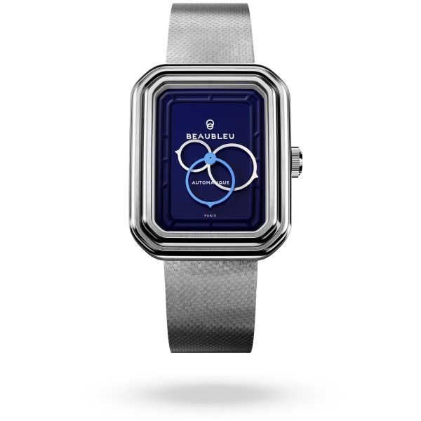 copy of Montre Beaubleu ECCE LYS Blanc bracelet acier