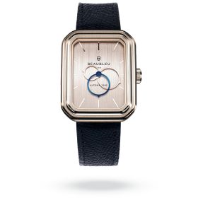 Montre Beaubleu Ecce Figura Sienna Bracelet Cuir Bleu