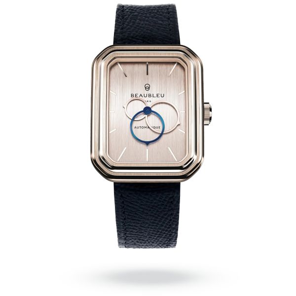 Montre Beaubleu Ecce Figura Sienna Bracelet Cuir Bleu