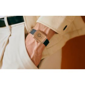 copy of Montre Beaubleu ECCE LYS Blanc bracelet acier