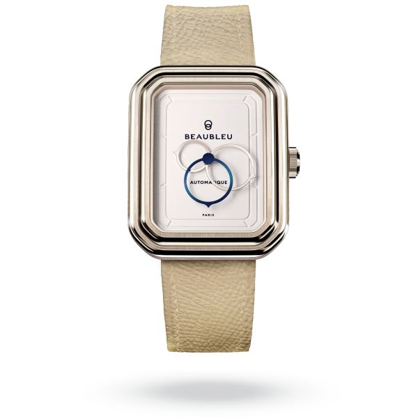 copy of Montre Beaubleu ECCE LYS Blanc bracelet acier