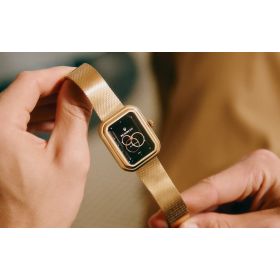 copy of Montre Beaubleu ECCE LYS Blanc bracelet acier