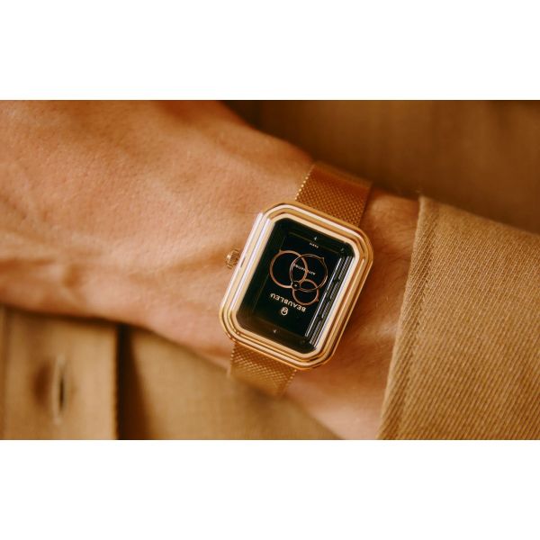 copy of Montre Beaubleu ECCE LYS Blanc bracelet acier