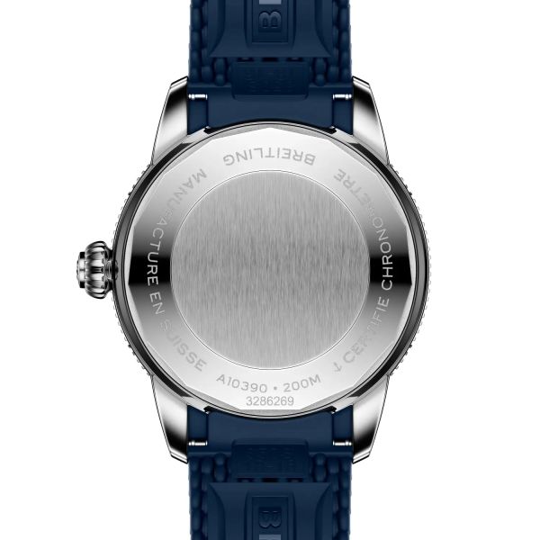 Montre Breitling SuperOcean Heritage Automatic 36mm Cadran Bleu Bracelet Caoutchouc Bleu