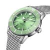 Montre Breitling SuperOcean Heritage Automatic 36mm Cadran Vert Bracelet Acier