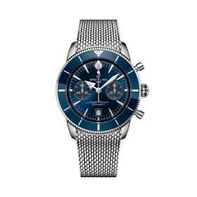 Montre Breitling SuperOcean Heritage B01 Chrono 42mm Cadran Bleu Bracelet Acier