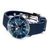 Montre Breitling SuperOcean Heritage B01 Chrono 42mm Cadran Bleu Bracelet Caoutchouc Bleu