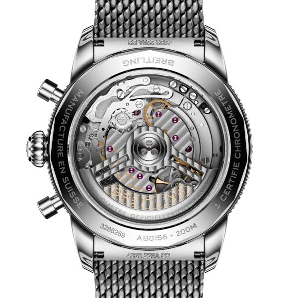 Montre Breitling SuperOcean Heritage B01 Chrono 42mm Cadran Vert Bracelet Acier