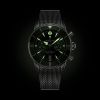 Montre Breitling SuperOcean Heritage B01 Chrono 42mm Cadran Vert Bracelet Acier