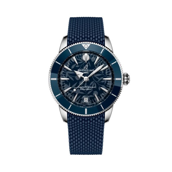Montre Breitling SuperOcean Heritage B31 Auto 40mm Kelly Slater Bracelet Caoutchouc Bleu