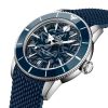 Montre Breitling SuperOcean Heritage B31 Auto 40mm Kelly Slater Bracelet Caoutchouc Bleu