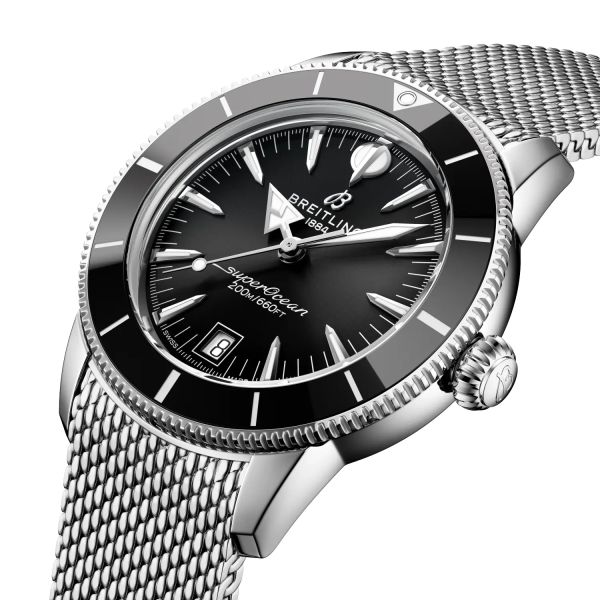 Montre Breitling SuperOcean Heritage B31 Auto 40mm Cadran Noir Bracelet Acier