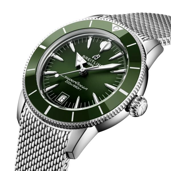Montre Breitling SuperOcean Heritage B31 Auto 40mm Cadran Vert Bracelet Acier